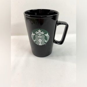 Starbucks Siren Logo New Bone‎ China Mug Black 15oz